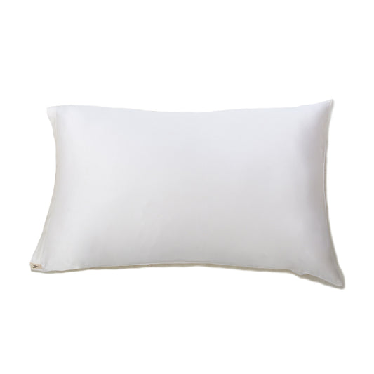 Night Spa Cruelty Free White Silk Pillowcase